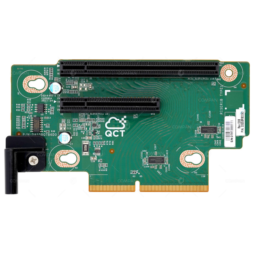 33S5BRB0090  QUANTA 1X PCIE X16 1X PCIE X8 RISER CARD FOR HITACHI DS220